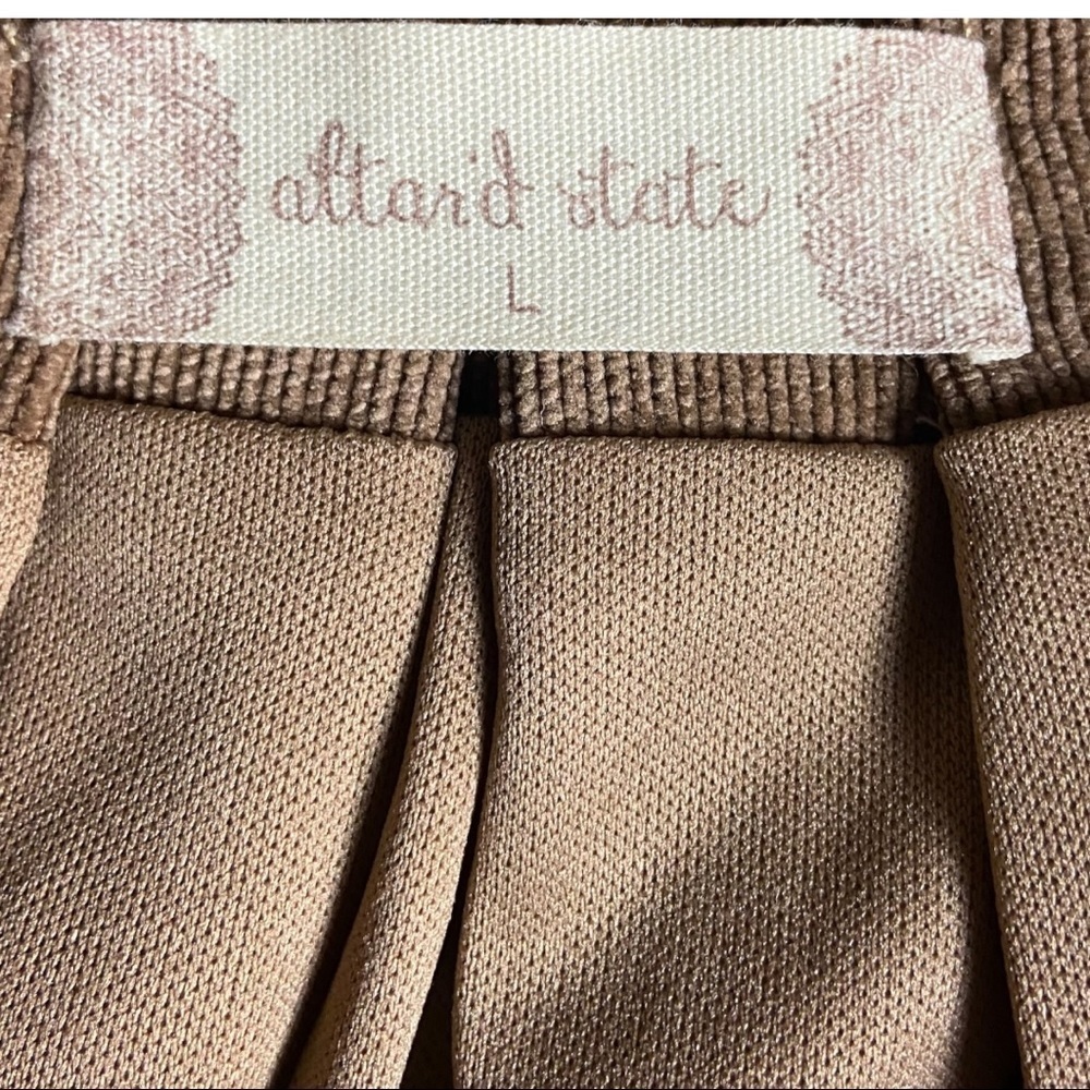 alter'd State Griffin High Waisted Brown Skirt Size Large - Picture 8 of 12